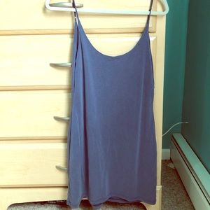 Lulus Blue Low Back Dress